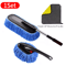 SEAMETAL Microfiber Car Wash Mop With Extendable Handle 4