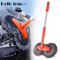 LEIBOO Chenille Car Wash Mop With Telescopic Handle And Double Brush Head 0