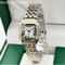Elegance Gold Stainless Steel Women Watch Luxury Quartz Bracelet 0
