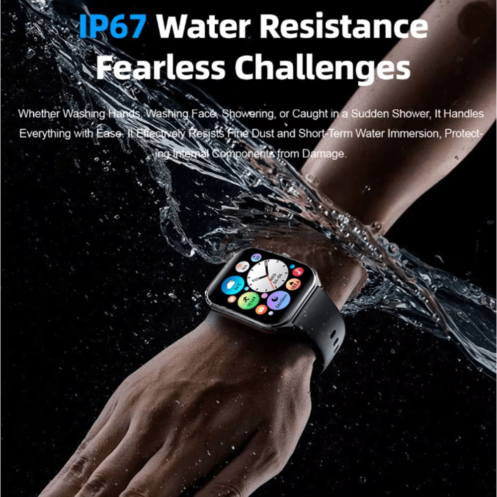 UltraSlim AMOLED Smart Watch With Always On Display And Call Reminder 2