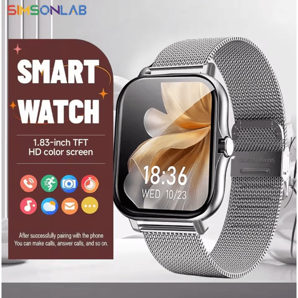 ActiveConnect Smart Watch With BT Call And Health Sleep Monitoring 8