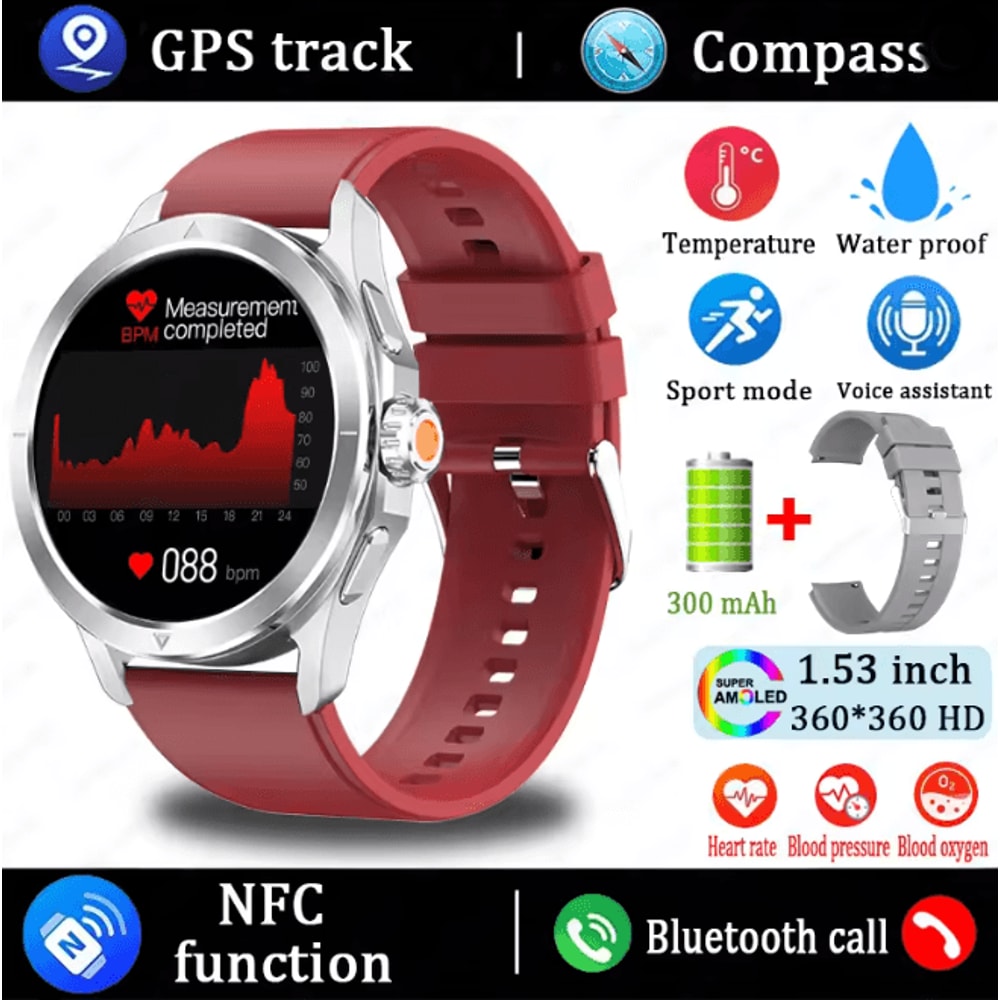 S4 Ultra GPS Smart Watch With AMOLED Display And Bluetooth Calling 10