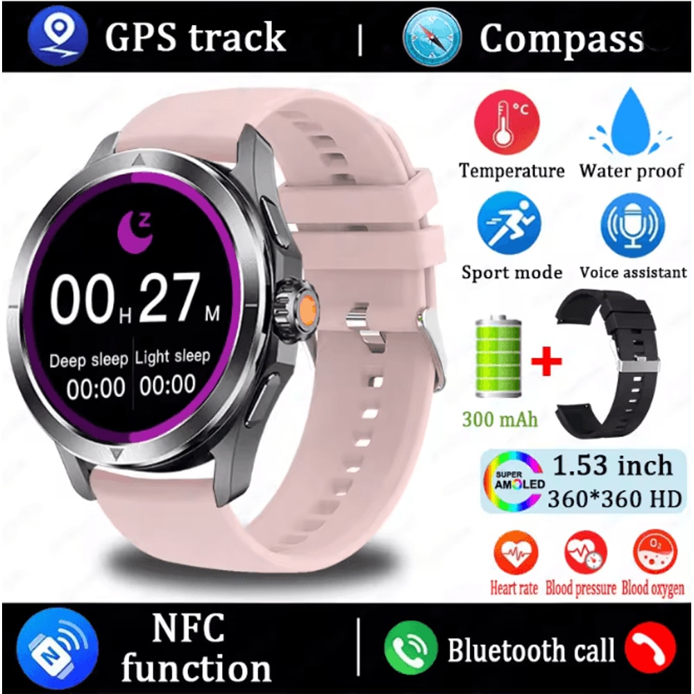 S4 Ultra GPS Smart Watch With AMOLED Display And Bluetooth Calling 11
