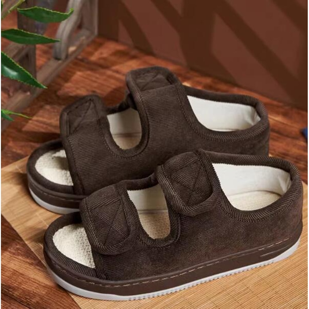 ComfortCare Adjustable Diabetic OpenToe Sandals 8