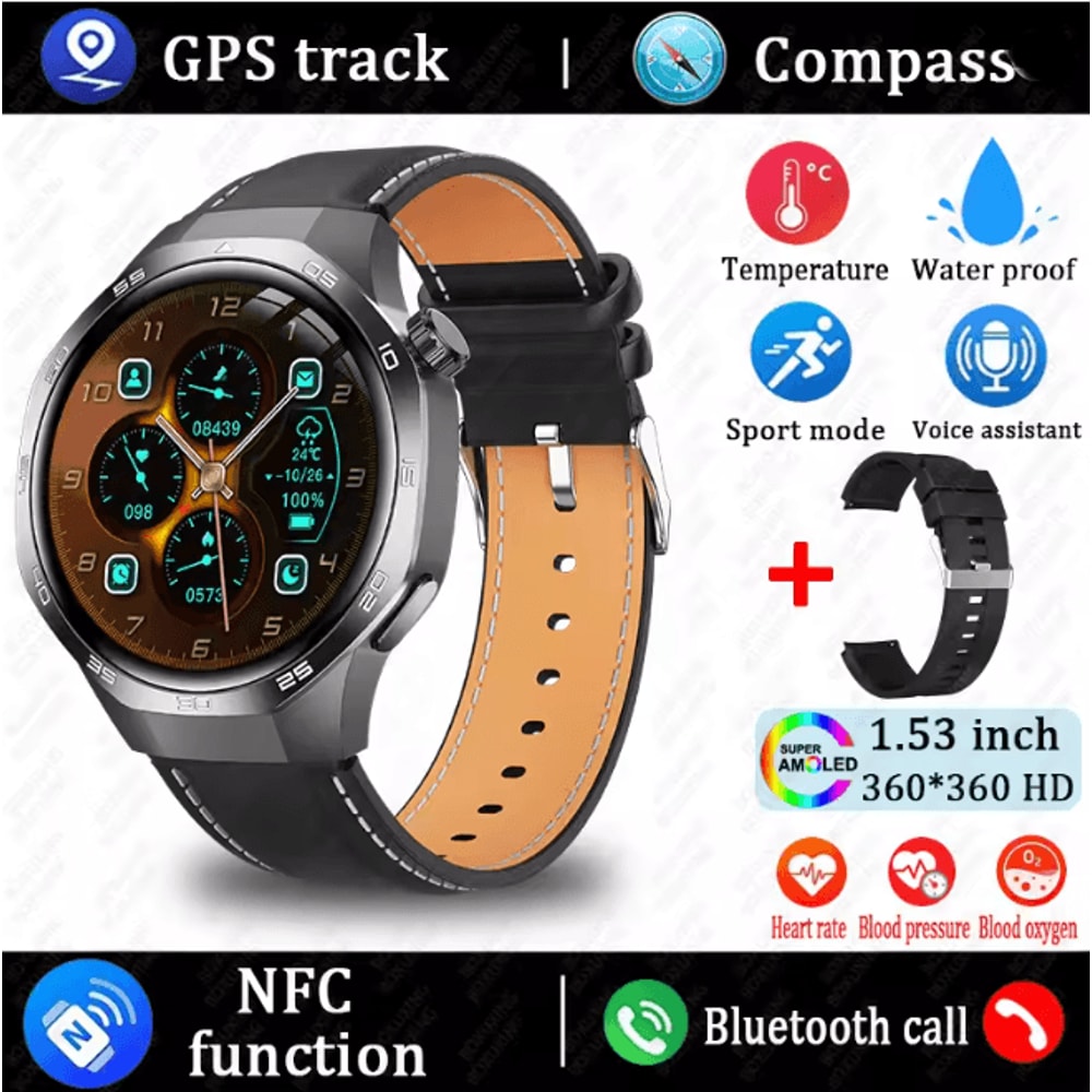 Watch 5 MAX AMOLED GPS Smart Watch With Bluetooth Calling And NFC 13