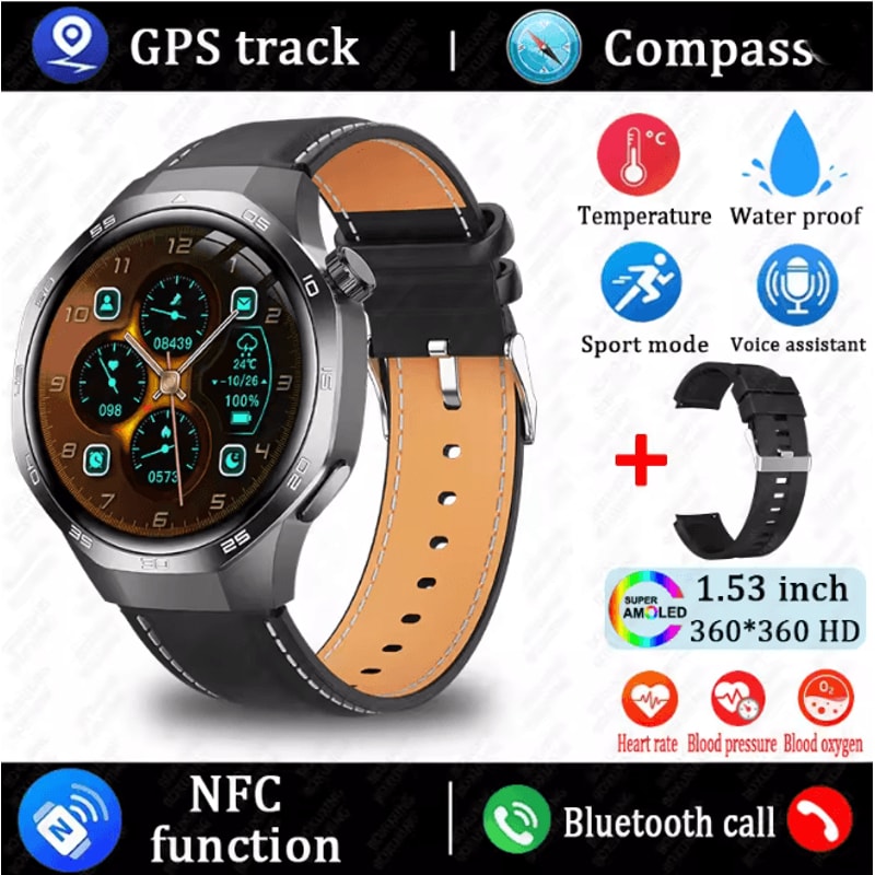 Watch 5 MAX AMOLED GPS Smart Watch With Bluetooth Calling And NFC 13
