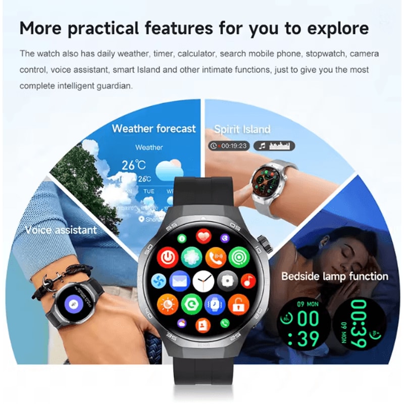 Watch 5 MAX AMOLED GPS Smart Watch With Bluetooth Calling And NFC 2