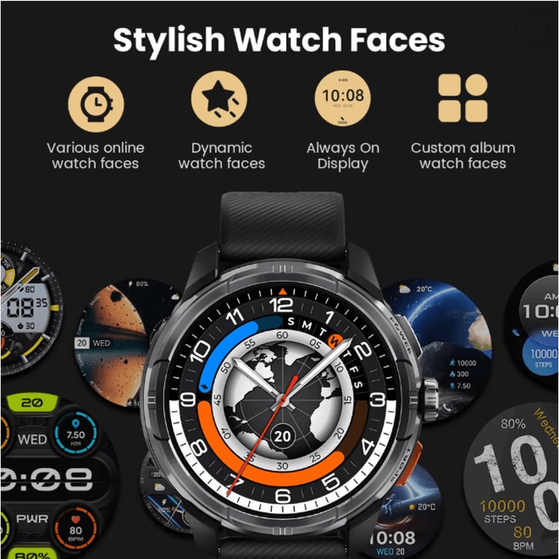 HAYLOU Solar Ultra GPS Smartwatch With AMOLED Display And Bluetooth Calling 2