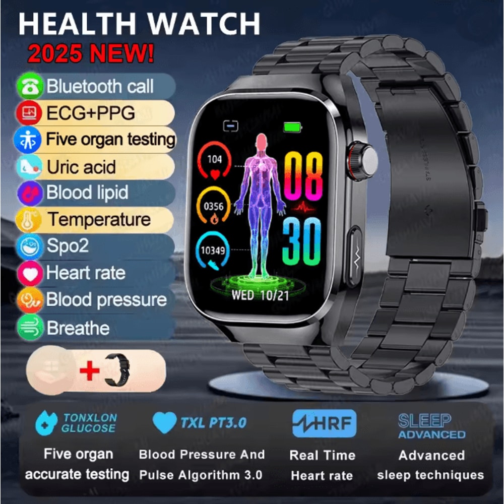 VitalScan Pro Health Monitoring Smart Watch With Bluetooth Calling 11