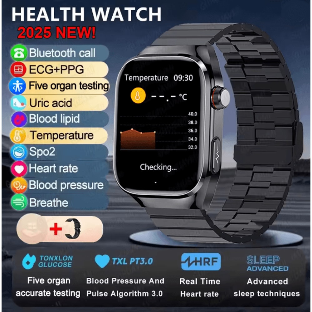 VitalScan Pro Health Monitoring Smart Watch With Bluetooth Calling 13