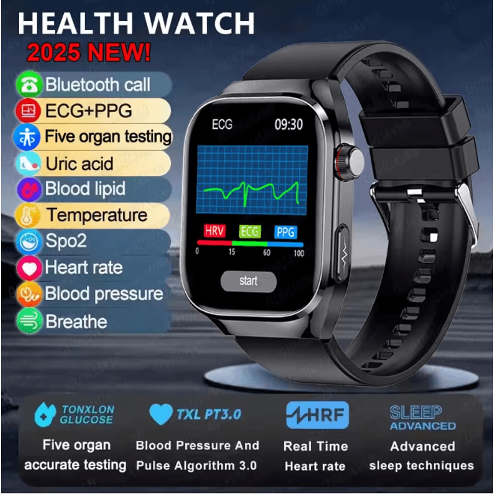 VitalScan Pro Health Monitoring Smart Watch With Bluetooth Calling 3