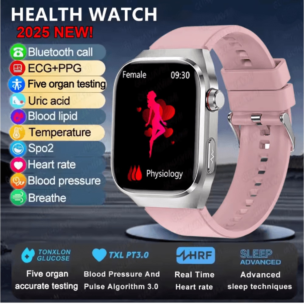 VitalScan Pro Health Monitoring Smart Watch With Bluetooth Calling 4