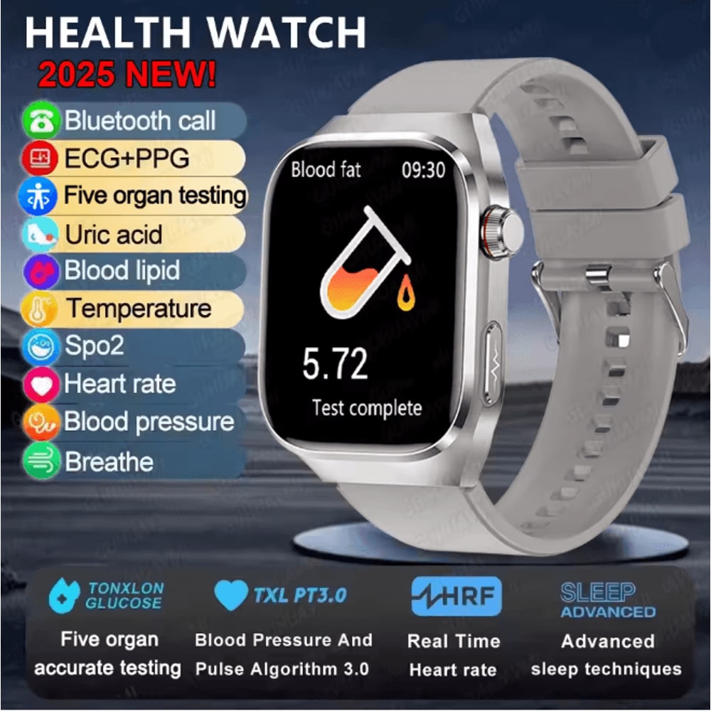 VitalScan Pro Health Monitoring Smart Watch With Bluetooth Calling 6