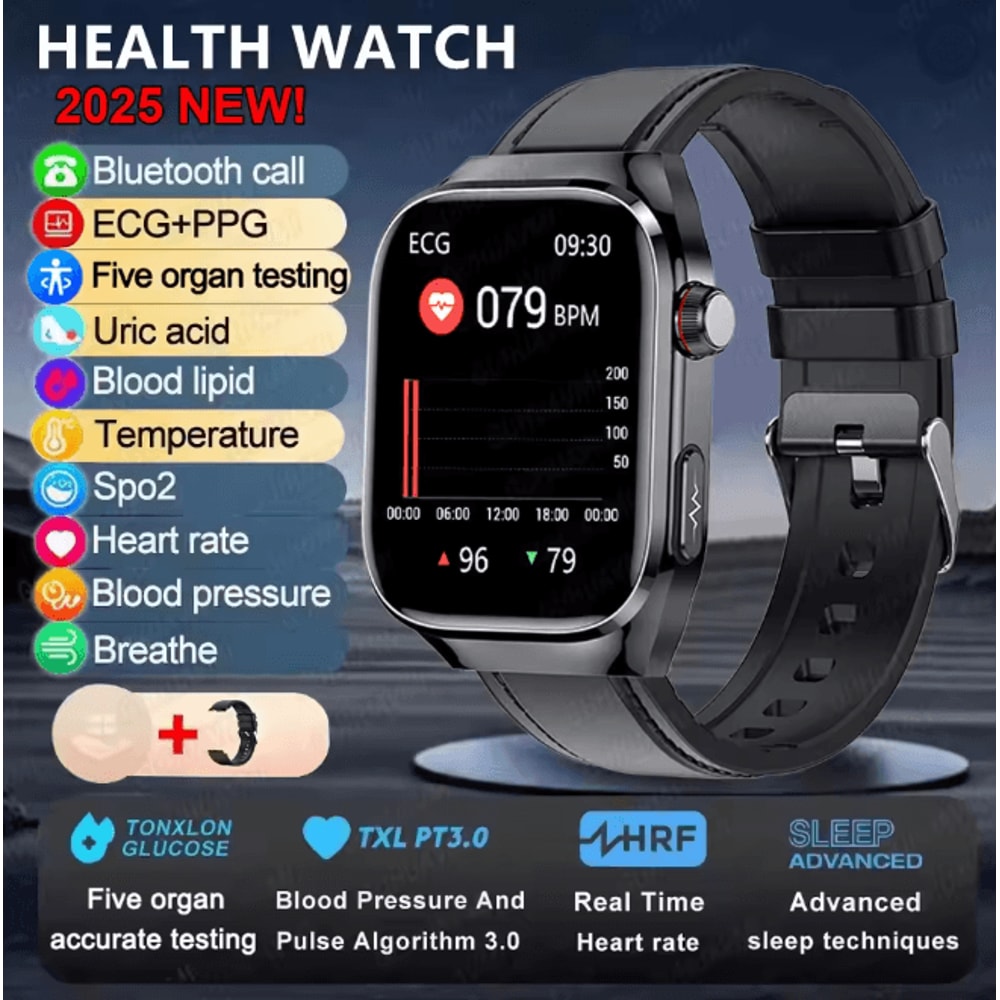 VitalScan Pro Health Monitoring Smart Watch With Bluetooth Calling 7