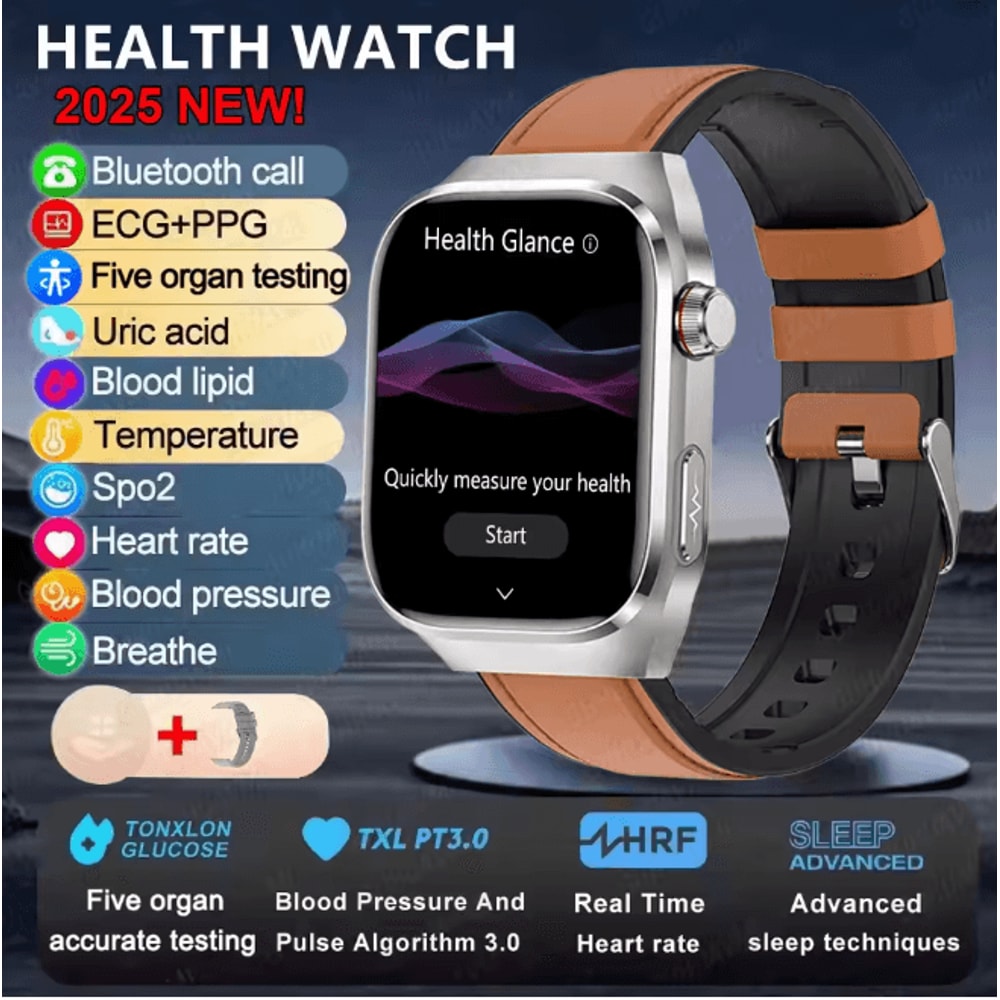 VitalScan Pro Health Monitoring Smart Watch With Bluetooth Calling 8