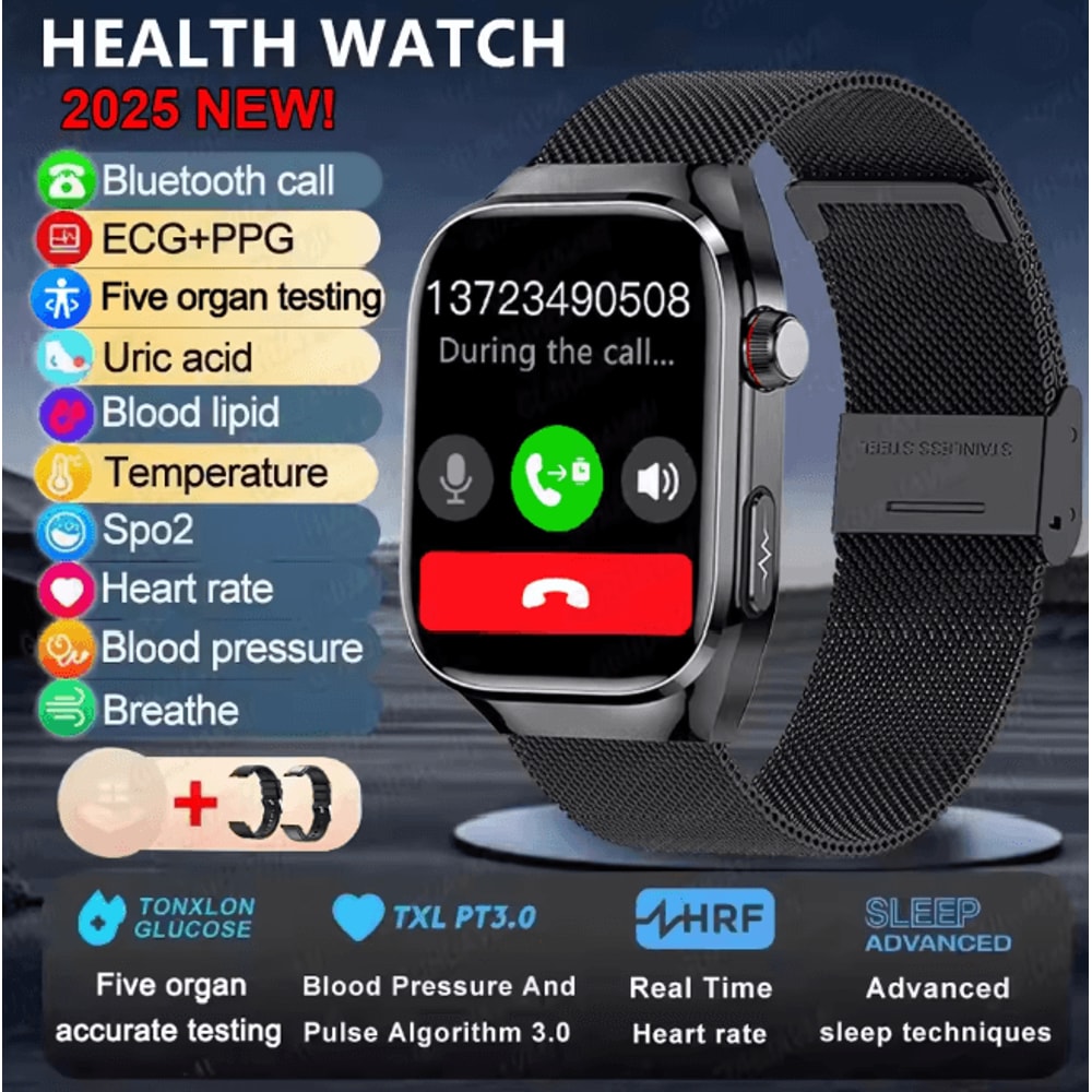 VitalScan Pro Health Monitoring Smart Watch With Bluetooth Calling 15
