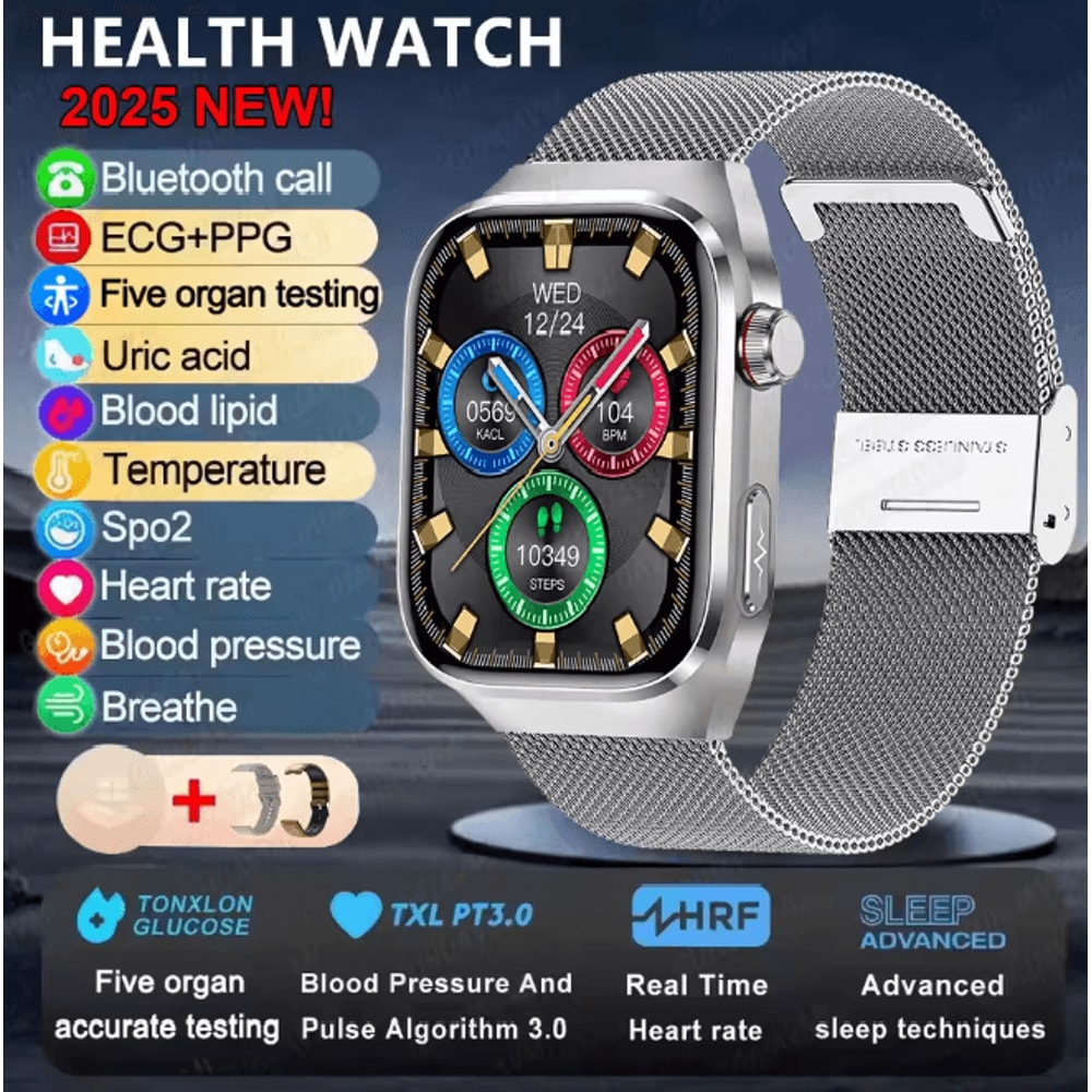 VitalScan Pro Health Monitoring Smart Watch With Bluetooth Calling 16