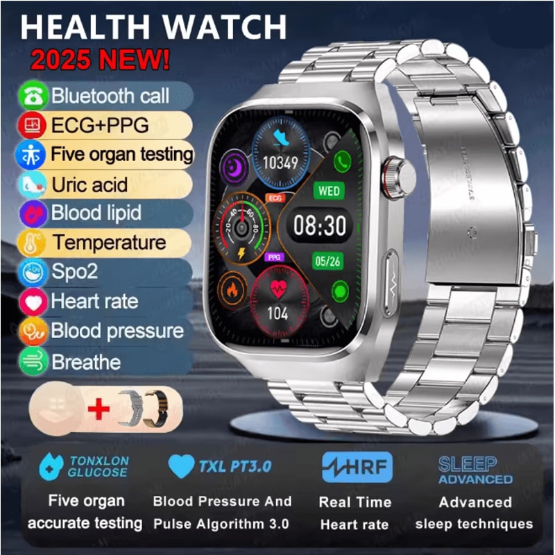 VitalScan Pro Health Monitoring Smart Watch With Bluetooth Calling 18
