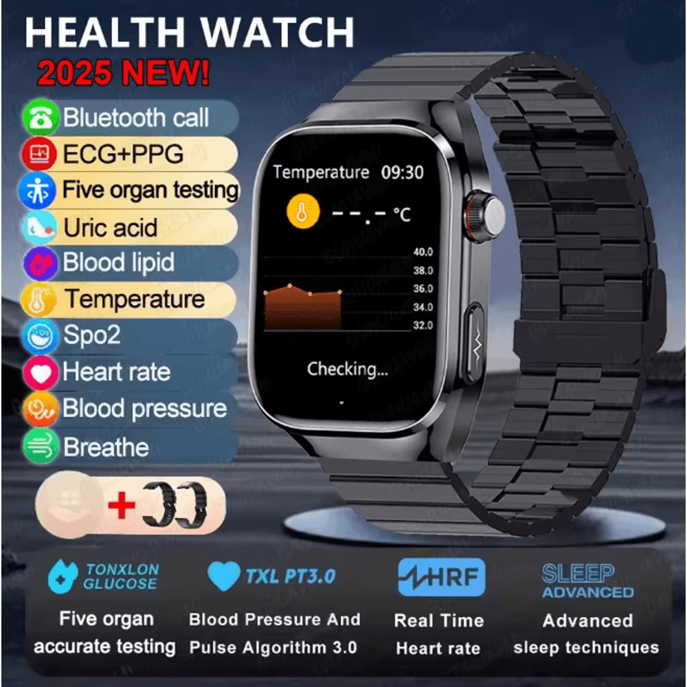VitalScan Pro Health Monitoring Smart Watch With Bluetooth Calling 19