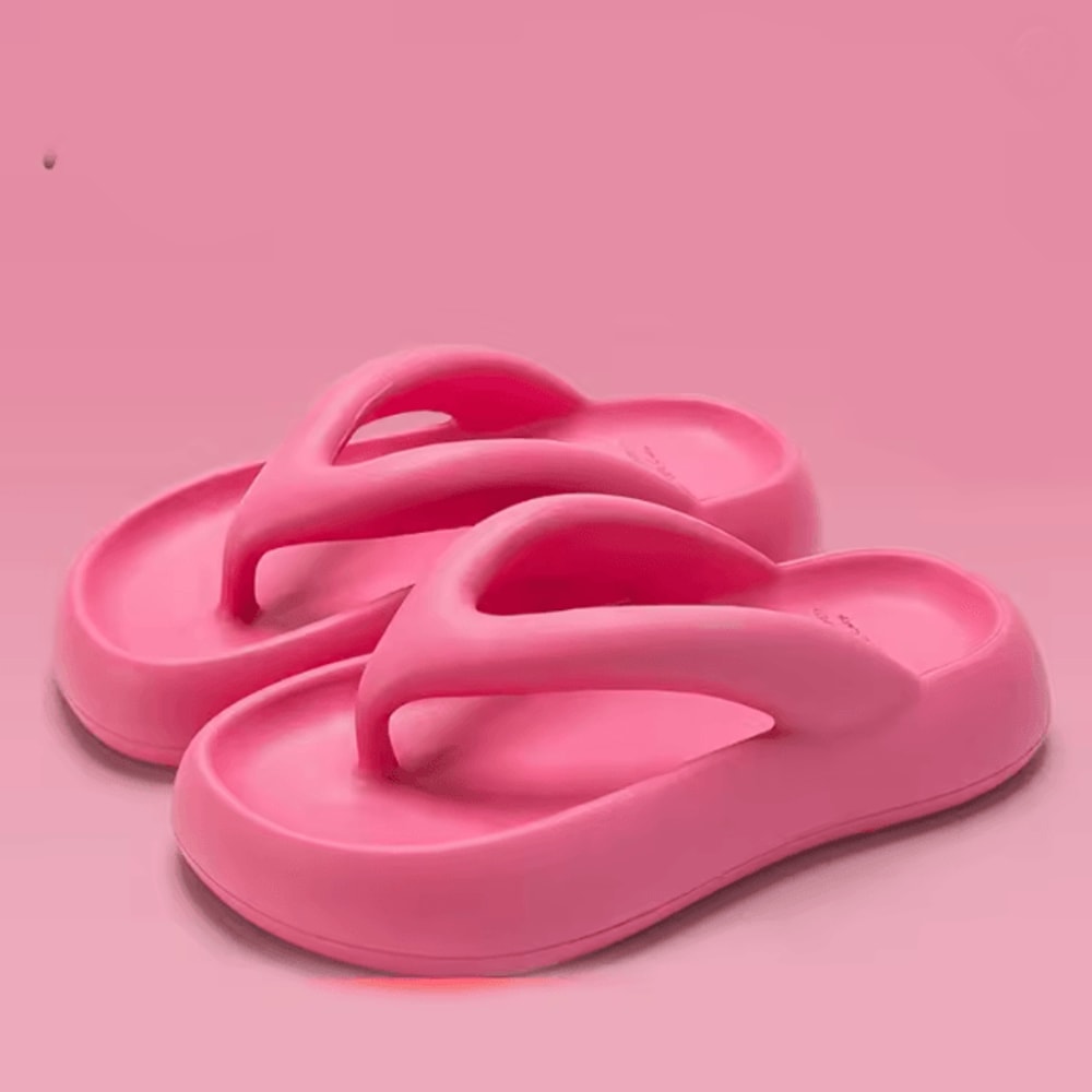 Elevate Comfort Thick Sole Women Beach Flip Flops 5