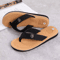 UrbanEase Mens Casual Flip Flops Non Slip Summer Beach Slides 6