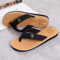 UrbanEase Mens Casual Flip Flops Non Slip Summer Beach Slides 6