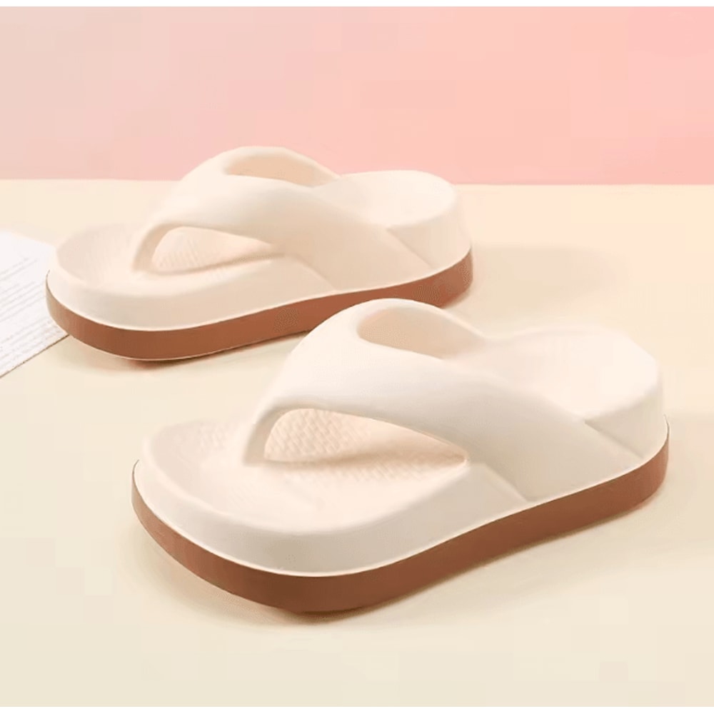 BreezeWalk Women Summer Beach Flip Flops Anti Slip Casual Sandals 0