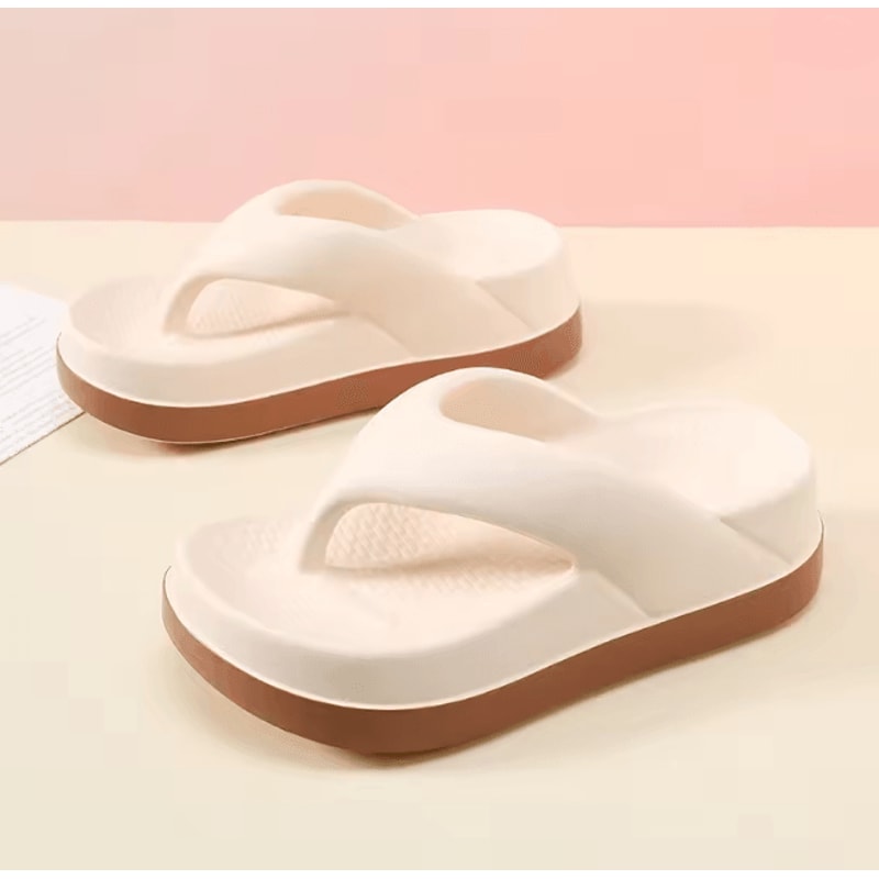 BreezeWalk Women Summer Beach Flip Flops Anti Slip Casual Sandals 0