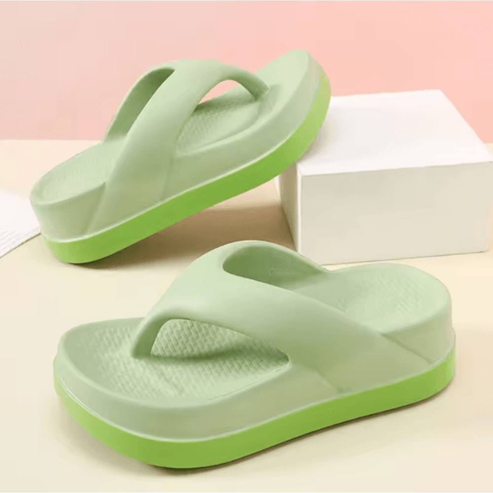 BreezeWalk Women Summer Beach Flip Flops Anti Slip Casual Sandals 5