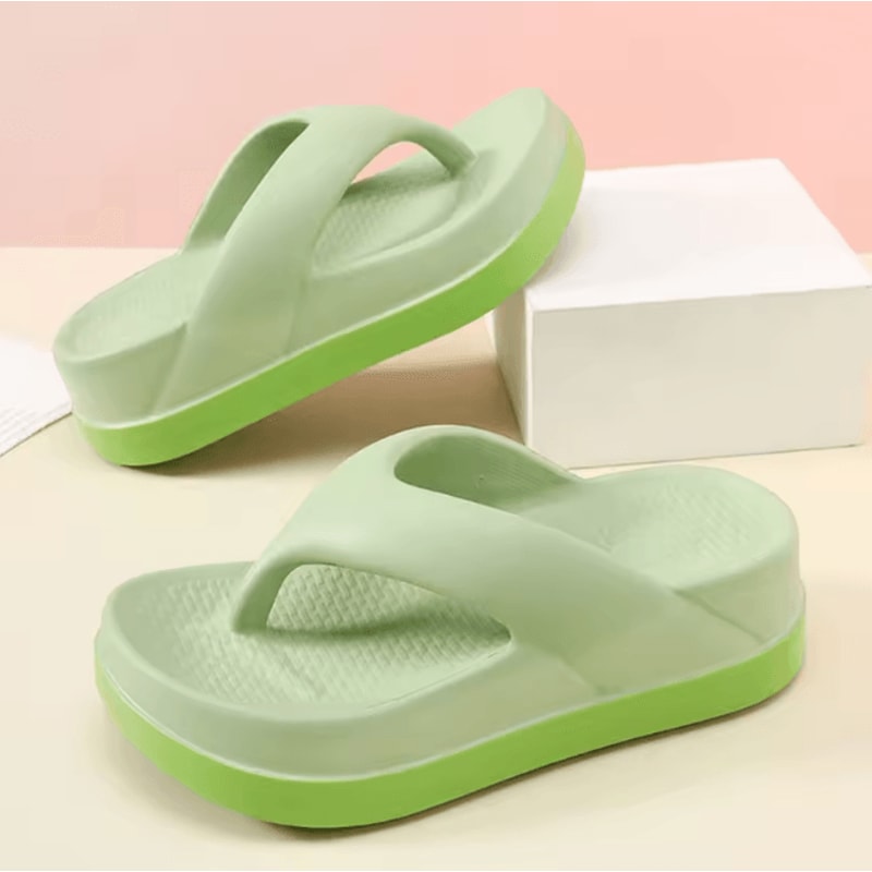 BreezeWalk Women Summer Beach Flip Flops Anti Slip Casual Sandals 5