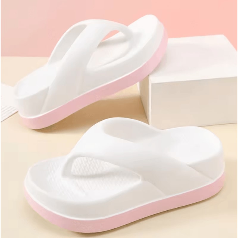 BreezeWalk Women Summer Beach Flip Flops Anti Slip Casual Sandals 2