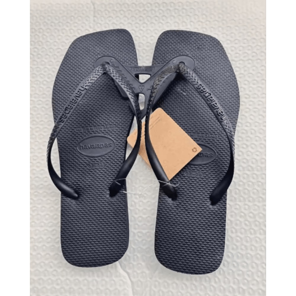 RioChic Black Women Beach Flip Flops Plus Size Summer Sandals 4