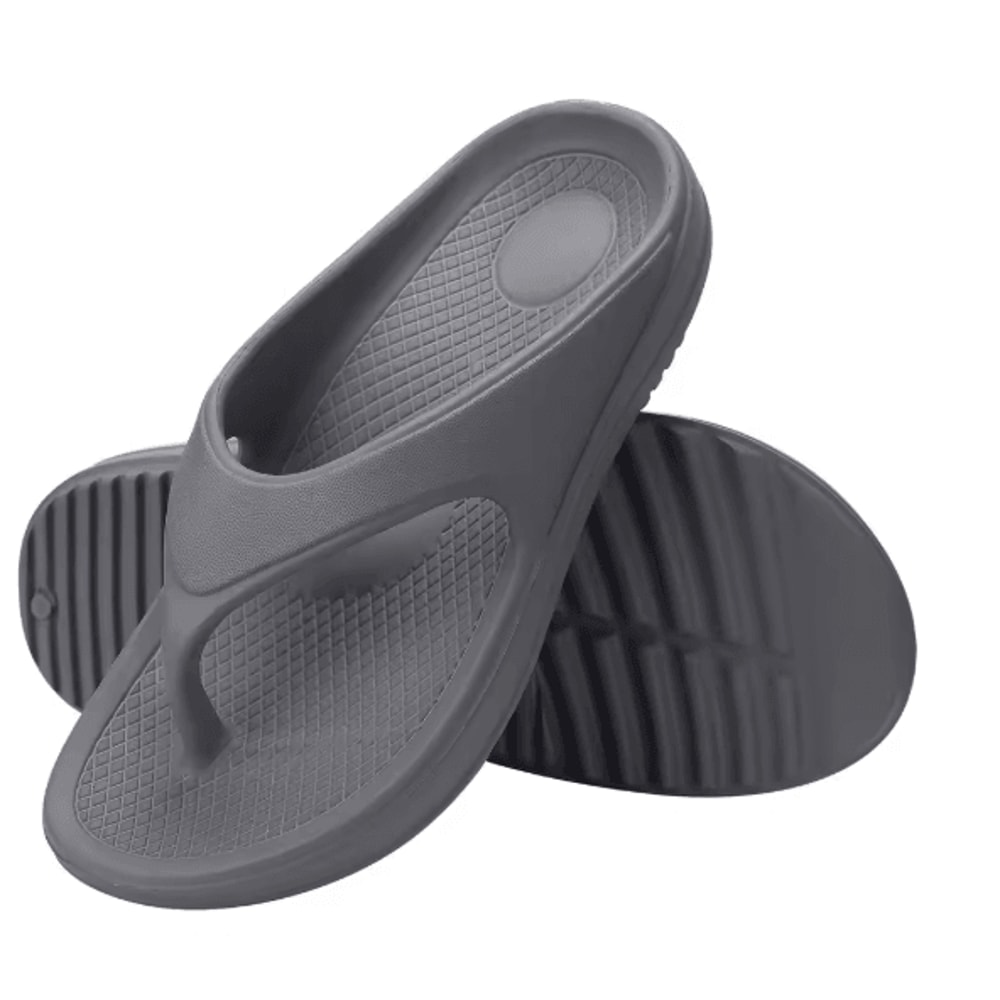 Shevalues Orthopedic Mens Sandals With Arch Support Beach Flip Flops 3