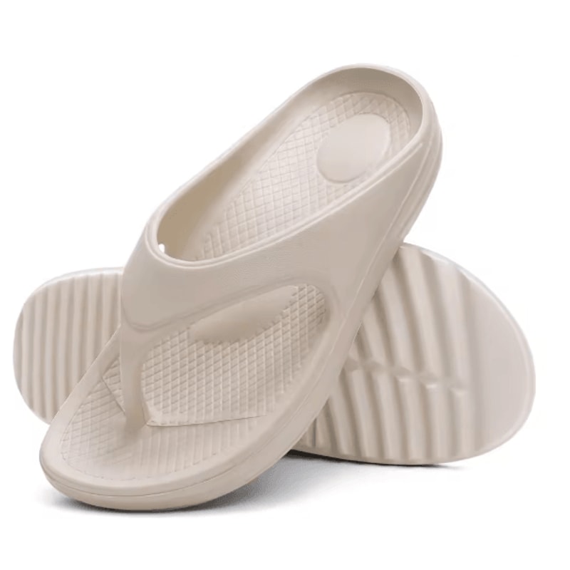 Shevalues Orthopedic Mens Sandals With Arch Support Beach Flip Flops 5