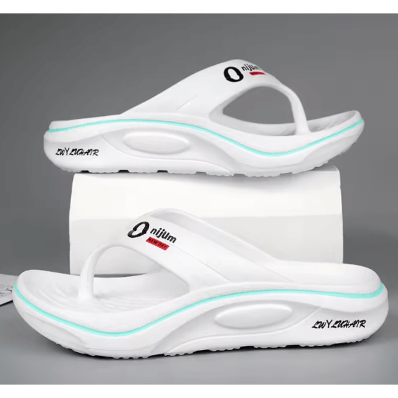 CloudStep Mens Comfortable Flip Flops Soft Beach Slides 2