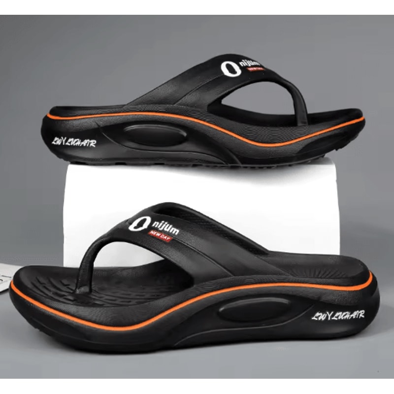 CloudStep Mens Comfortable Flip Flops Soft Beach Slides 3