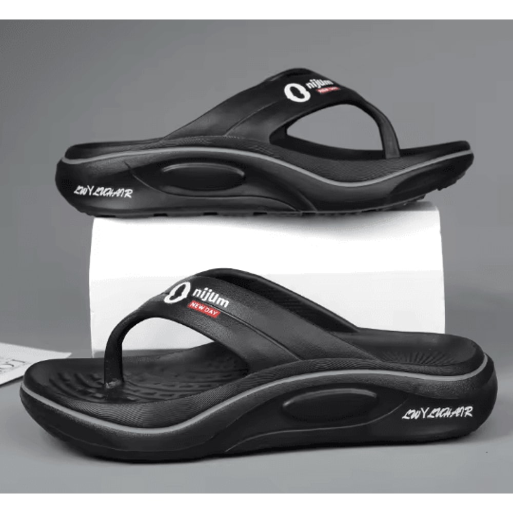 CloudStep Mens Comfortable Flip Flops Soft Beach Slides 4