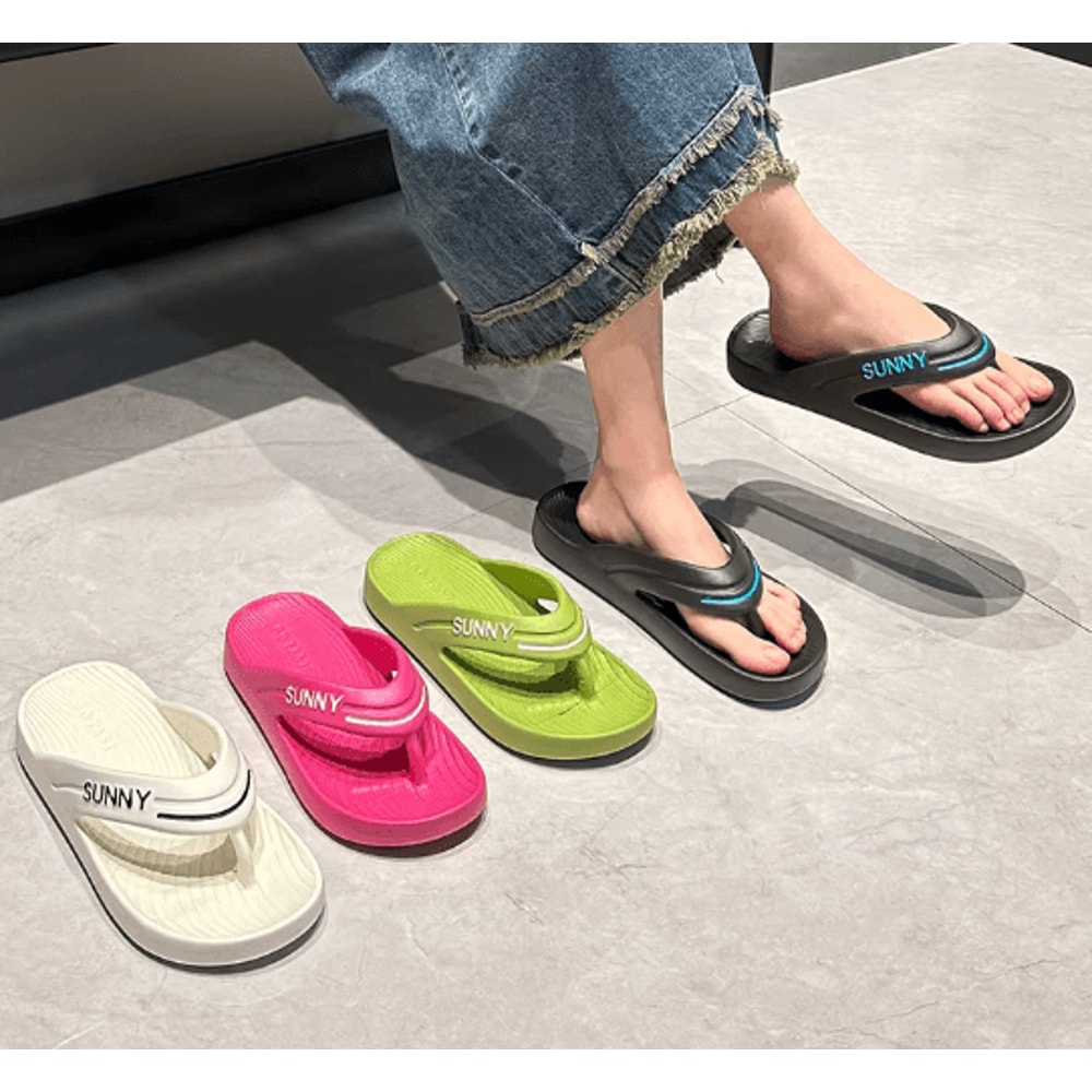 CloudRise EVA Platform Flip Flops Thick Sole Beach Sandals 0