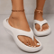 CloudLift EVA Platform Flip Flops Thick Sole Beach Sandals 4