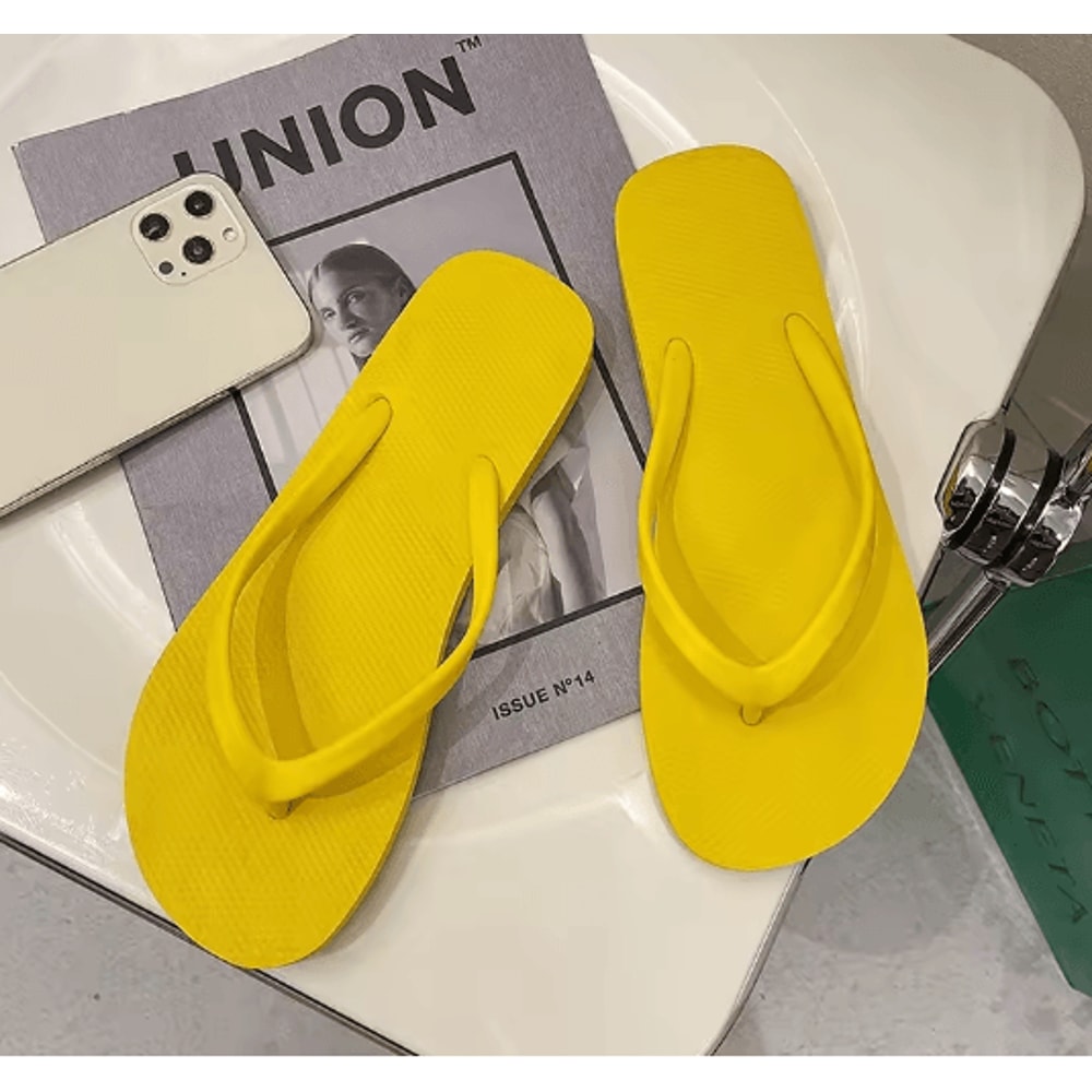 ComfyStep Women Flat Flip Flops Indoor Summer Slippers 9