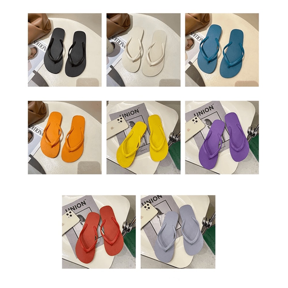 ComfyStep Women Flat Flip Flops Indoor Summer Slippers 1