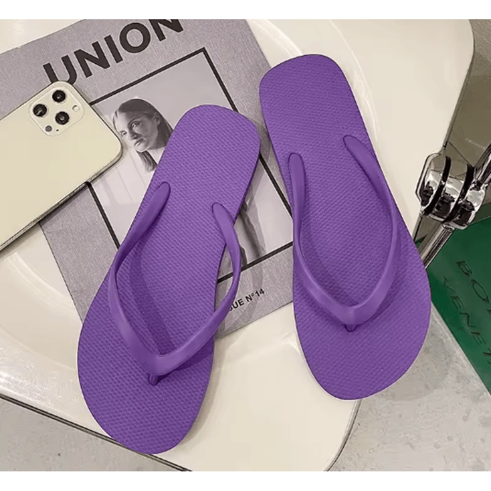 ComfyStep Women Flat Flip Flops Indoor Summer Slippers 2