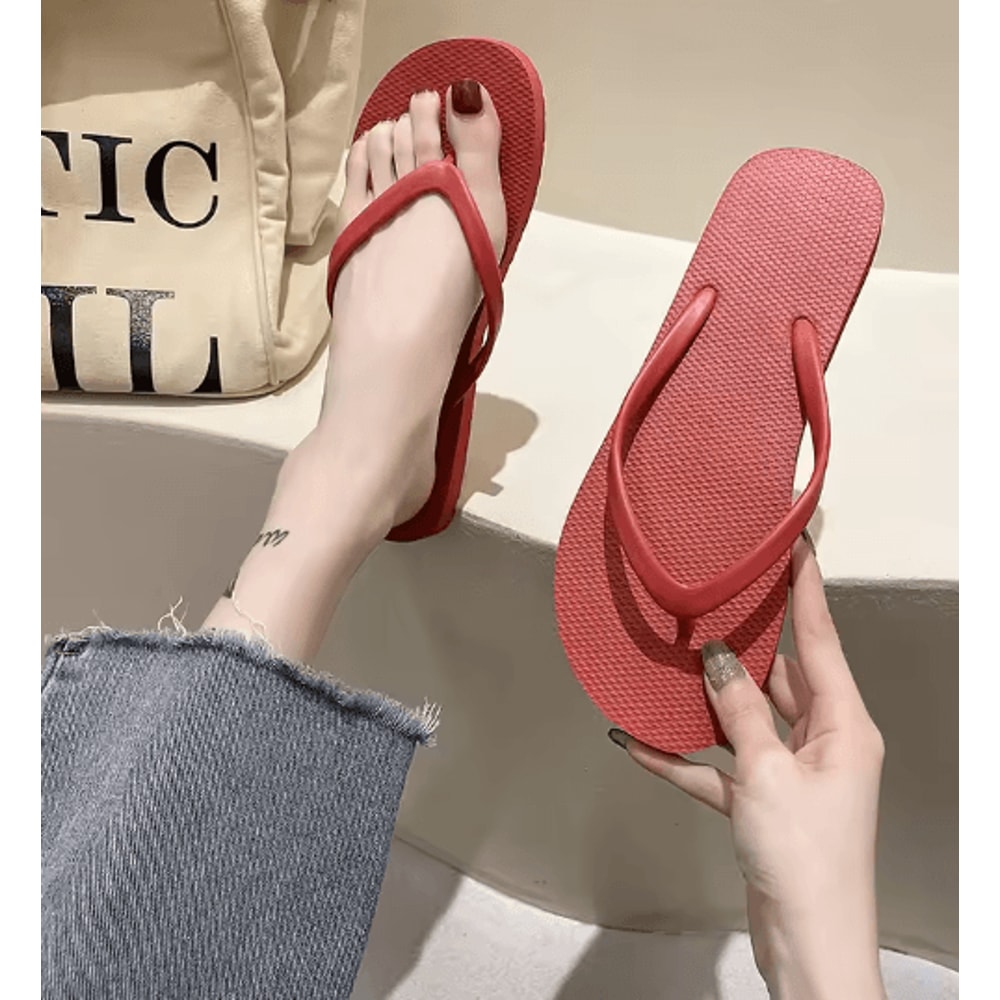 ComfyStep Women Flat Flip Flops Indoor Summer Slippers 8