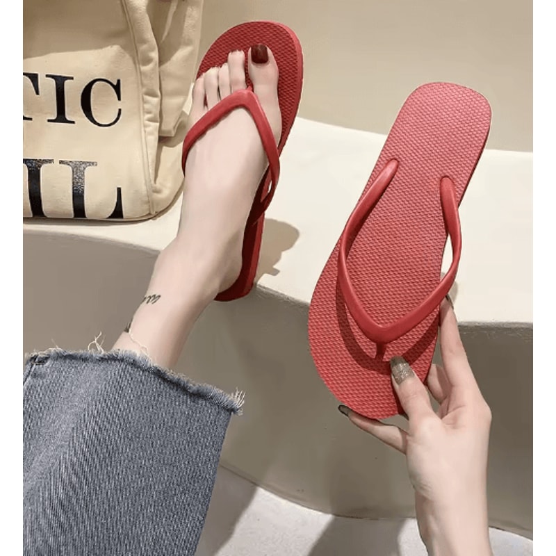 ComfyStep Women Flat Flip Flops Indoor Summer Slippers 8