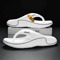Men Cloud Cushion Platform Flip Flops Thick Soft Sole Beach Slides 3
