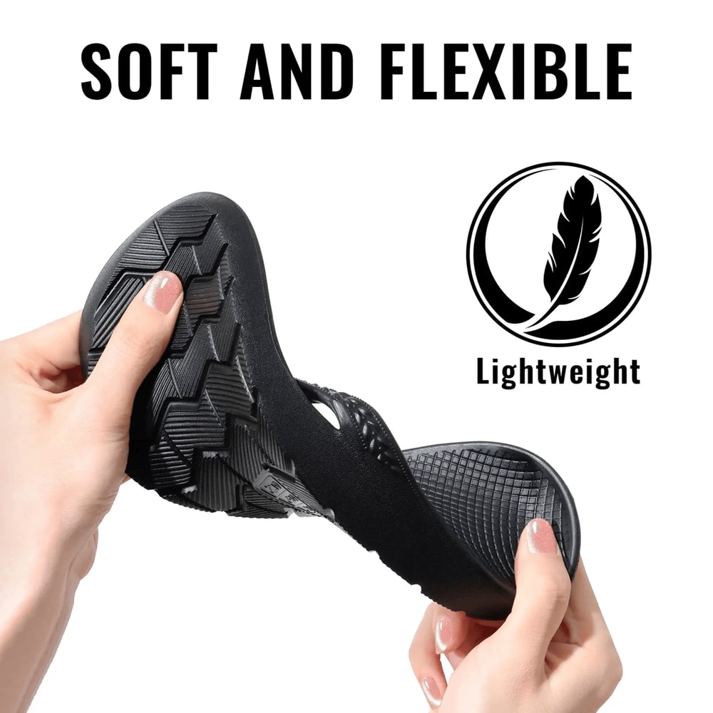 Pallene Orthopedic Flip Flops With Arch Support Non Slip Beach Slides 1