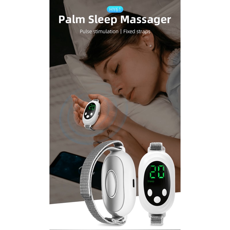 Smart Sleep Relief Device With 20 Intensity Levels For Calm And Relaxation 0