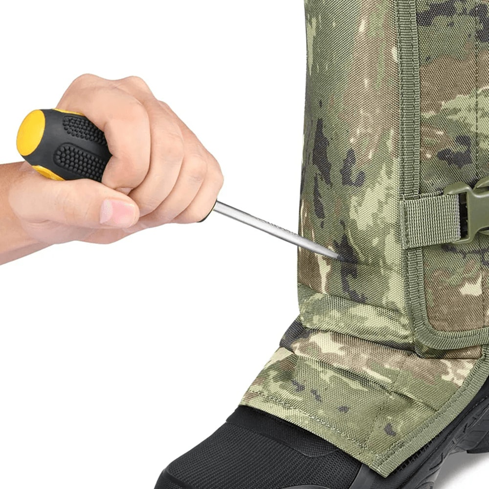 Waterproof Snake Gaiters Adjustable Snake Bite Protection Leg Guards 2