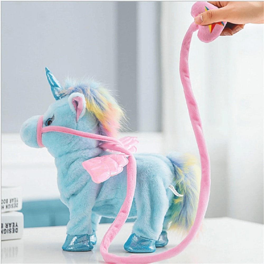 Magic Walking Unicorn Plush Toy With Singing Music 1