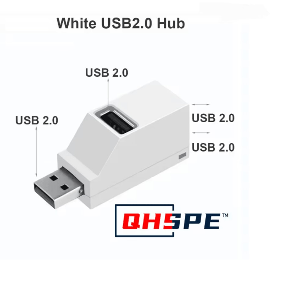 USB 30 Hub Adapter 3 Port Mini Splitter For PC And Laptop 2